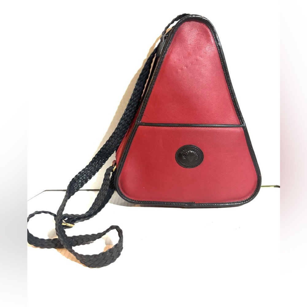 Chic Red and Black Women's Backpack